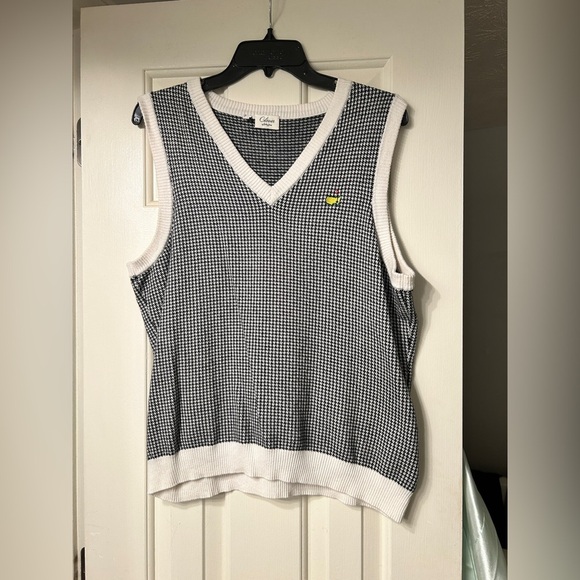 Bobby Jones Other - Vintage Bobby Jones Cotton Cashmere Blend Golf Vest- Augusta Masters